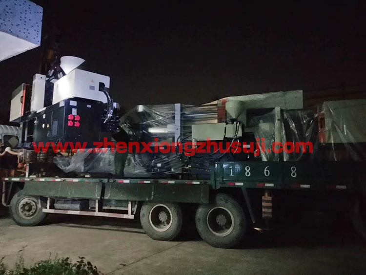 震雄注塑機運輸客戶公司中...